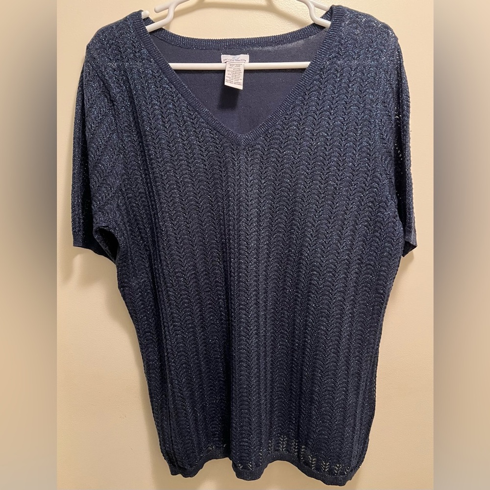 Brand: Jaclyn Smith, Style: slightly see through, Condition: good-like new